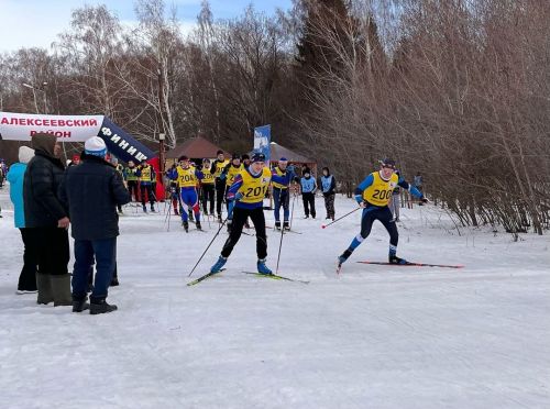 В Алексеевском прошли лыжные гонки,  посвященные памяти участника СВО