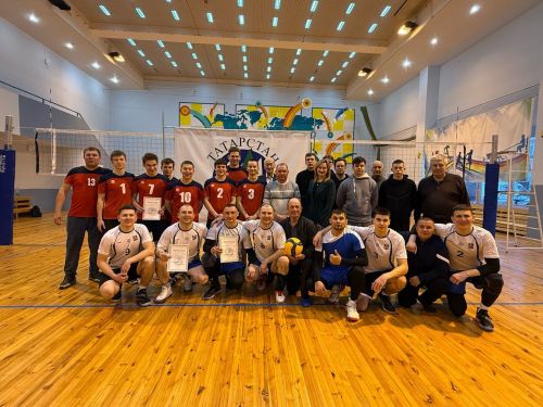 Алексеевские волейболисты вернулись с наградами