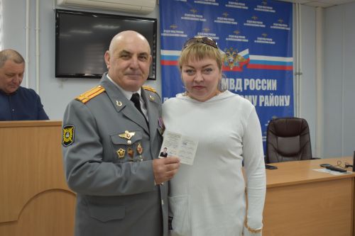 В Алексеевском состоялось чествование ветеранов МВД