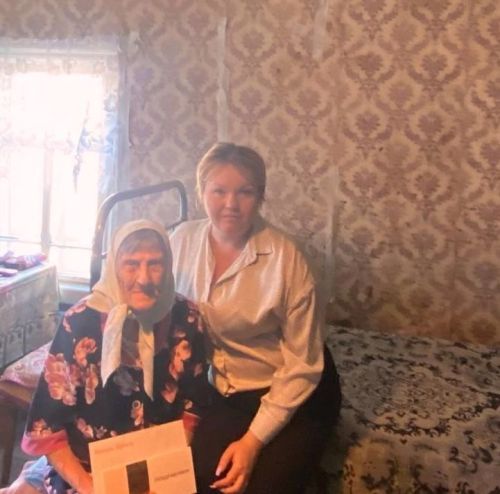 Труженица тыла Лисина Антонина Иларионовна отметила 95-летие