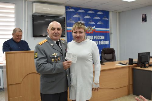 В Алексеевском состоялось чествование ветеранов МВД