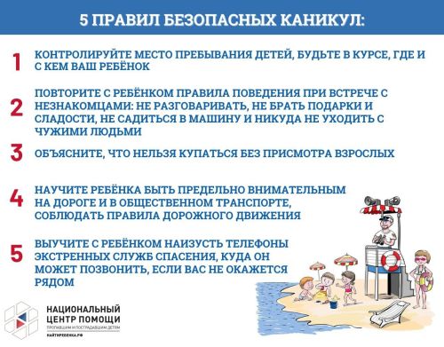 Безопасные летние каникулы: как провести лето без происшествий