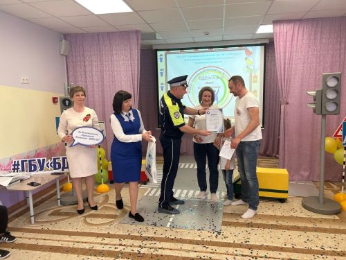 В детском саду «Петушок» прошёл семейный праздник безопасности