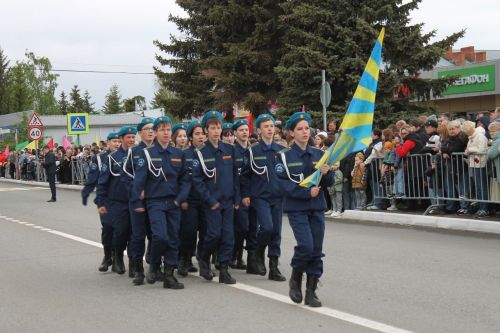 В Алексеевском прошёл трогательный парад в честь Дня Победы