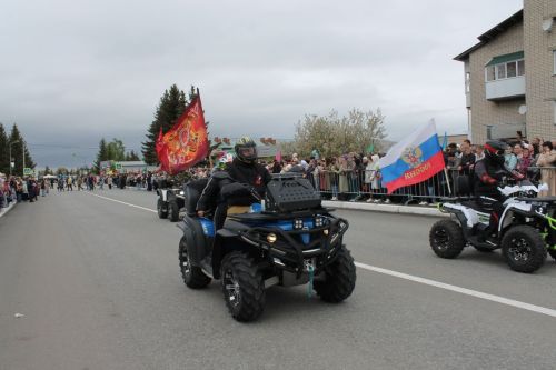 В Алексеевском прошёл трогательный парад в честь Дня Победы