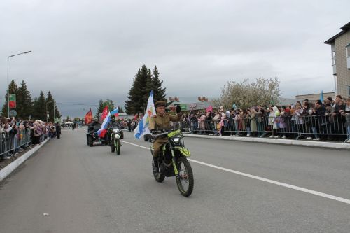 В Алексеевском прошёл трогательный парад в честь Дня Победы