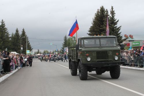 В Алексеевском прошёл трогательный парад в честь Дня Победы