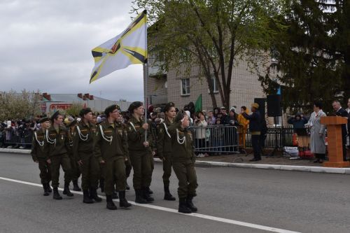 В Алексеевском прошёл трогательный парад в честь Дня Победы
