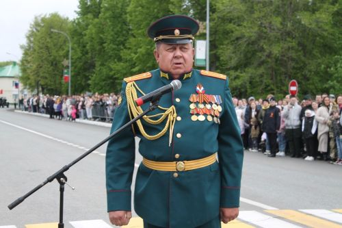 В Алексеевском прошёл трогательный парад в честь Дня Победы
