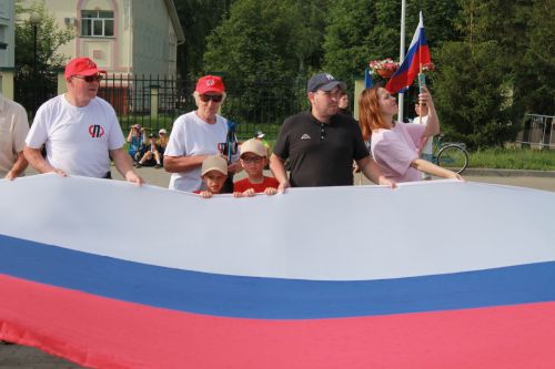 В Алексеевском ярко отметили День России