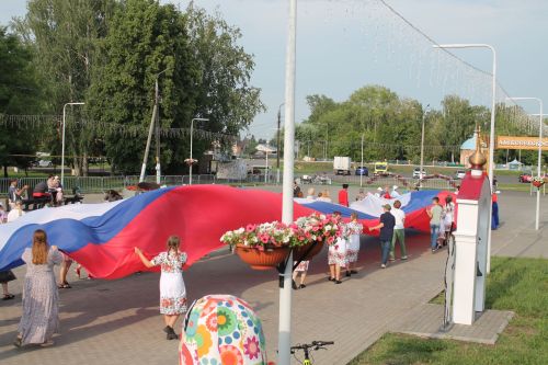 В Алексеевском ярко отметили День России