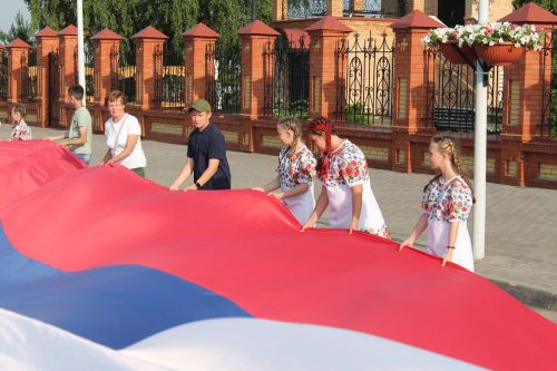 В Алексеевском ярко отметили День России