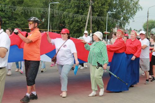 В Алексеевском ярко отметили День России