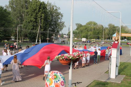 В Алексеевском ярко отметили День России