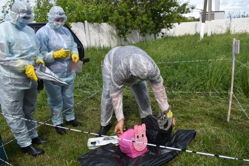 Учения по чрезвычайной ситуации в Алексеевском прошли успешно