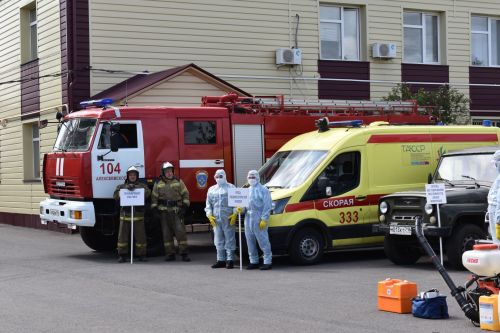 Учения по чрезвычайной ситуации в Алексеевском прошли успешно