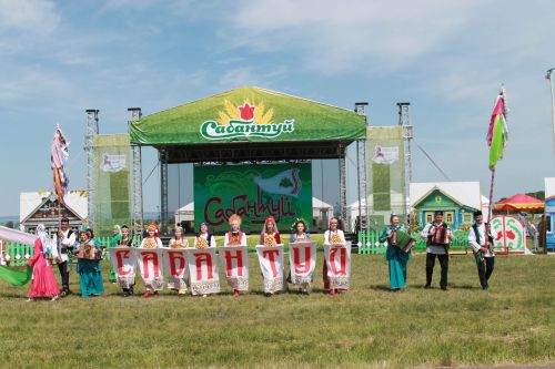 В Алексеевском ярко отпраздновали Сабантуй