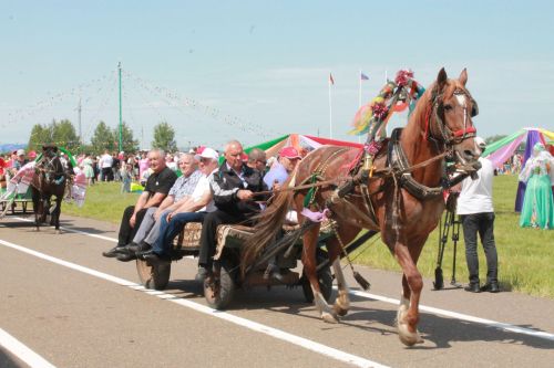 В Алексеевском ярко отпраздновали Сабантуй