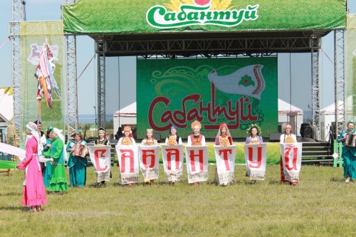 В Алексеевском ярко отпраздновали Сабантуй