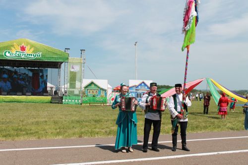 В Алексеевском ярко отпраздновали Сабантуй