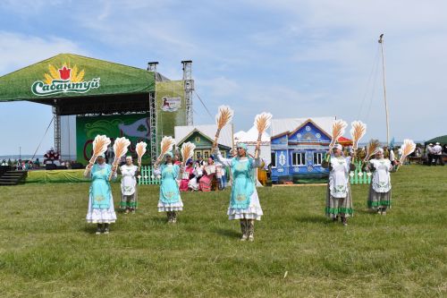 В Алексеевском ярко отпраздновали Сабантуй