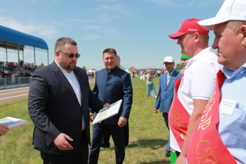 В Алексеевском ярко отпраздновали Сабантуй