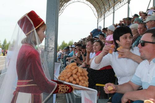 В Алексеевском ярко отпраздновали Сабантуй