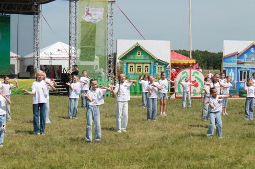 В Алексеевском ярко отпраздновали Сабантуй