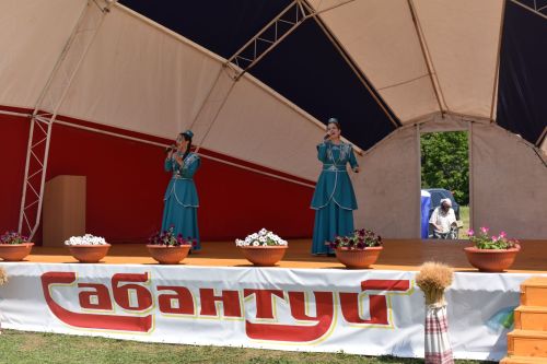 Жители села Мокрые Курнали отпраздновали Сабантуй
