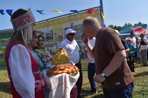Жители села Мокрые Курнали отпраздновали Сабантуй