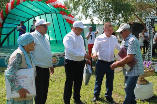 Сабантуй в Среднетиганском сельском поселении собрал гостей со всего Татарстана