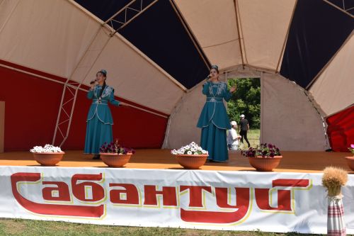 Жители села Мокрые Курнали отпраздновали Сабантуй
