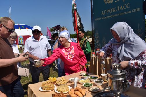 Жители села Мокрые Курнали отпраздновали Сабантуй