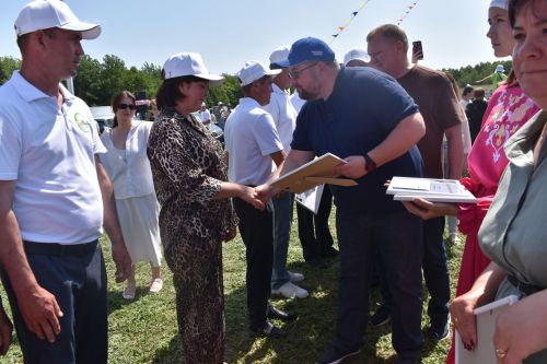Жители села Мокрые Курнали отпраздновали Сабантуй