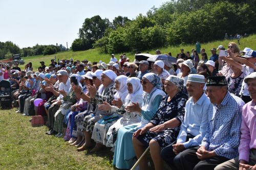 Жители села Мокрые Курнали отпраздновали Сабантуй