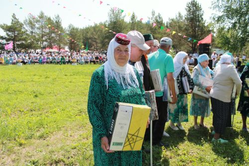 Сабантуй в Среднетиганском сельском поселении собрал гостей со всего Татарстана