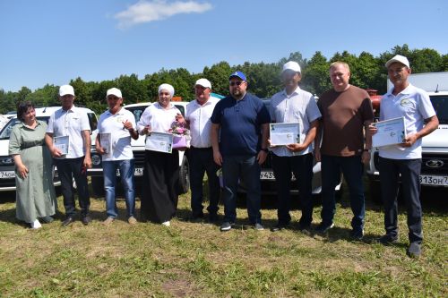 Жители села Мокрые Курнали отпраздновали Сабантуй