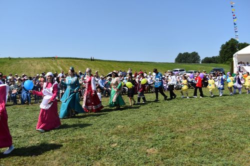 Жители села Мокрые Курнали отпраздновали Сабантуй
