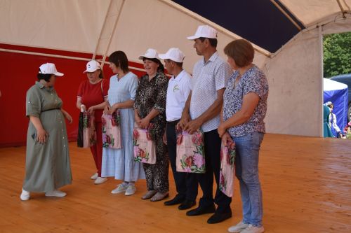 Жители села Мокрые Курнали отпраздновали Сабантуй