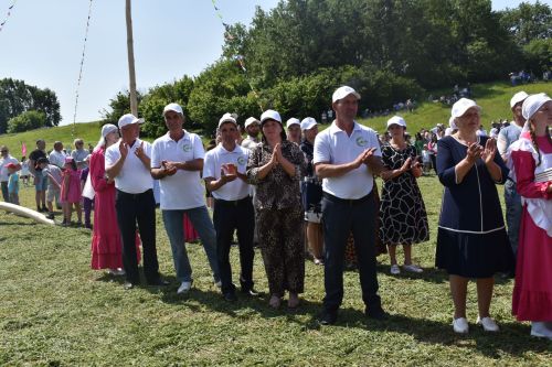 Жители села Мокрые Курнали отпраздновали Сабантуй