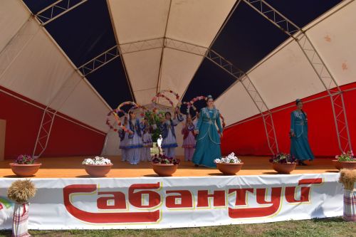 Жители села Мокрые Курнали отпраздновали Сабантуй