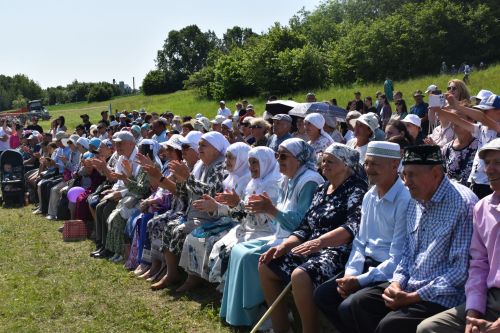 Жители села Мокрые Курнали отпраздновали Сабантуй