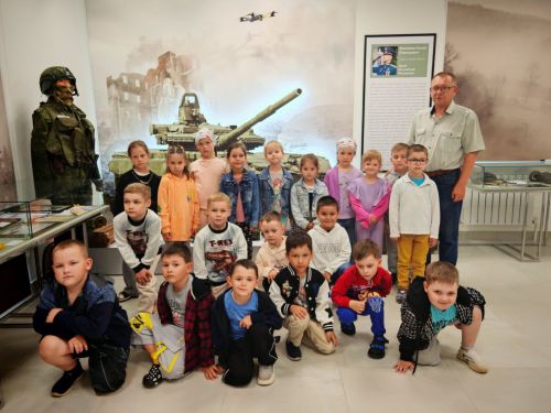 Урок памяти: маленькие посетители в Музее Боевой славы