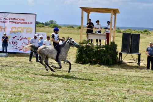 В Алексеевском районе впервые прошли масштабные скачки