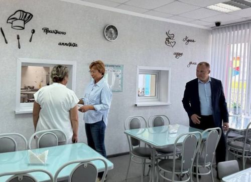 Рабочий визит министра труда, занятости и социальной защиты в Алексеевский район