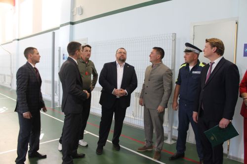 В Алексеевском районе открыли обновленную Сахаровскую школу