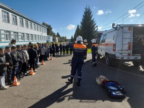 Алексеевским школьникам рассказали, как действовать при ЧС