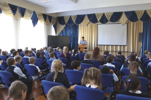 Алексеевским школьникам рассказали, как действовать при ЧС