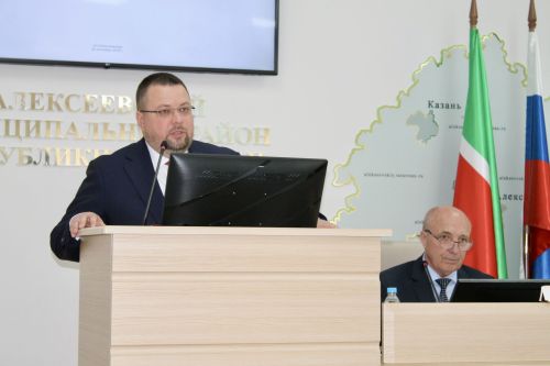 В Алексеевском районе состоялось первое заседание Совета пятого созыва