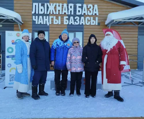Юные и взрослые лыжники Алексеевского района вышли на старт «Ура, каникулы!»